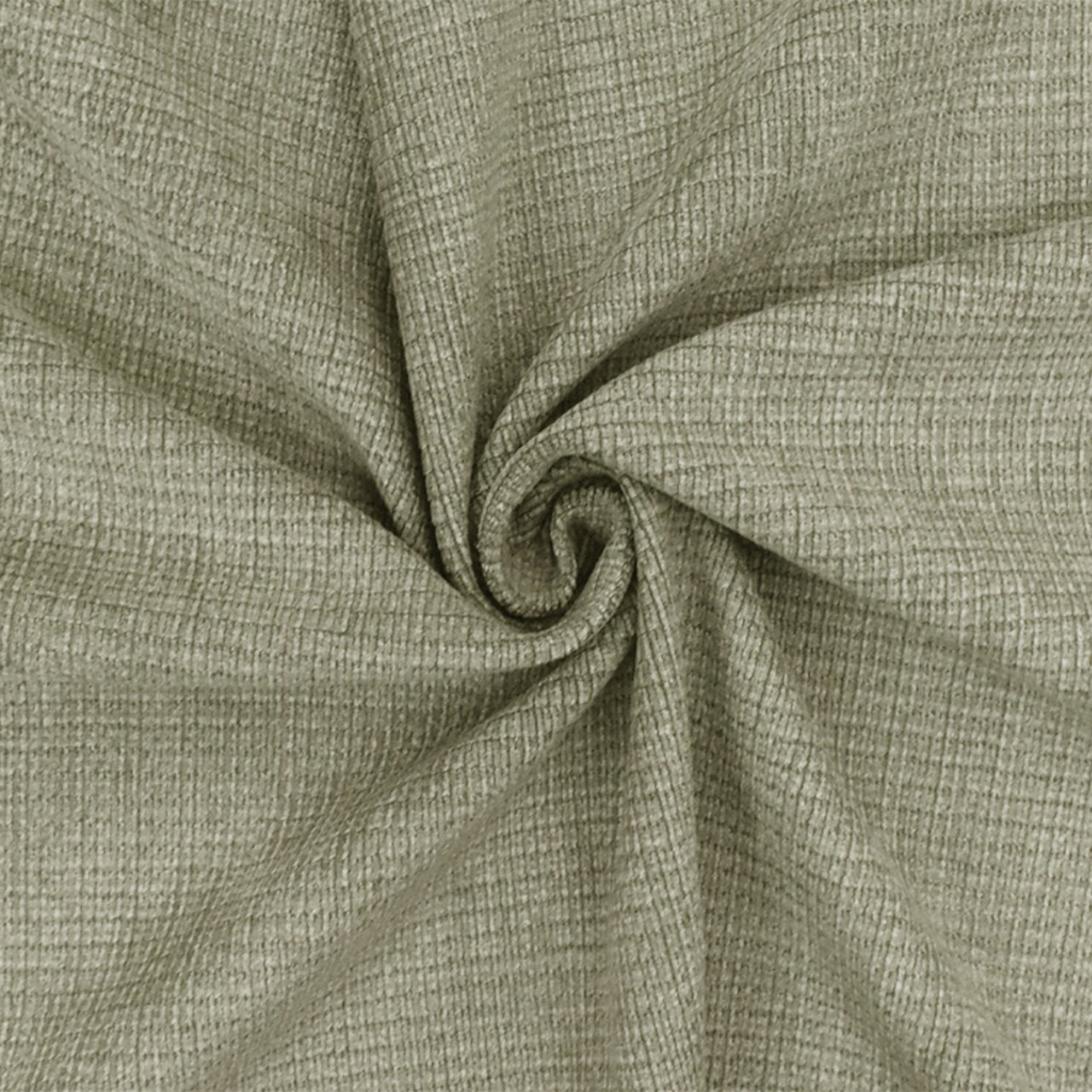 Olive Gray Texture Stretch Poly Bedford Corduroy-Like Knit Fabric By the Yard